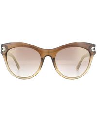Swarovski - Cat Eye Gradient Mirror Sunglasses - Lyst