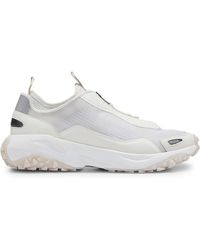 HUGO - Go1St Zip Low Top Running Sneakers - Lyst
