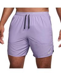Nike - Stride Hardloopshorts (Hortensia) - Lyst