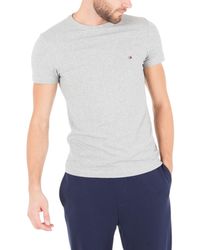 Tommy Hilfiger - T Shirts Crew Neck Short Sleeve Summer New Cotton Top Tee - Lyst