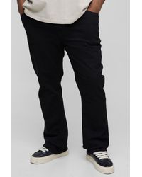BoohooMAN - Plus Stretch Slim Flared Jeans - Lyst