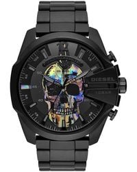 DIESEL - Dz4582 Mega Chief Analog Dial Watch Stainless Steel - Lyst