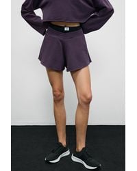 Grimelange - High Waist Wide-Leg Sweat Shorts - Lyst