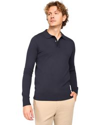 SOLUTION - Trui Ralf Polo Knit - Lyst