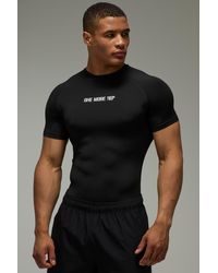 BoohooMAN - One More Rep Performance Muscle Fit T-Shirt - Lyst