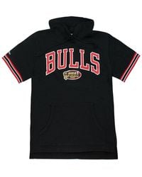 Mitchell & Ness - Chicago Bulls French Terry Hoodie T-Shirt - Lyst