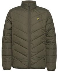 Lyle & Scott - Logo Herren Gepolsterte Mantel - Lyst