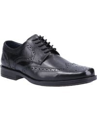 Hush Puppies - Brace Brogue Leather Brogues Shoes - Lyst