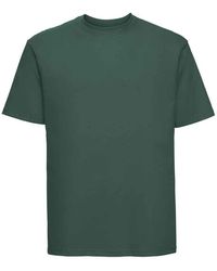 Russell - Ringspun Cotton Classic T-Shirt (Bottle) - Lyst