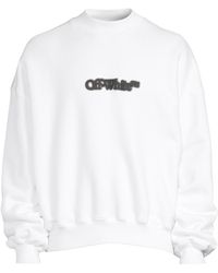 Off-White c/o Virgil Abloh - Blurr Book Over Oversized Sweatshirt - Lyst