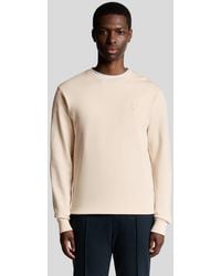 Lyle & Scott - Superfine Cotton Crew Neck Sweatshirt - Lyst