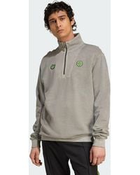 adidas Originals - Celtic Fc Terrace Icons Half-Zip Top - Lyst