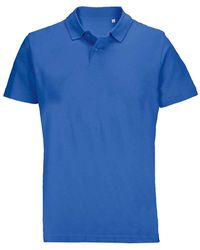 Sol's - Adult Pulse Pique Polo Shirt (Royal) - Lyst