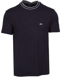 ARMANI EXCHANGE - T-Shirt Deep Cotton - Lyst