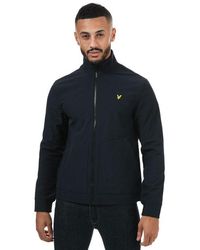 Lyle & Scott - And Funnel Neck Softshell Jacket - Lyst