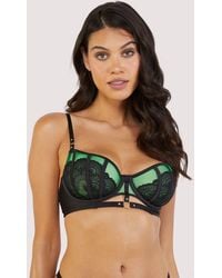 Playful Promises - Emelda Lace & Ring Balcony Bra - Lyst