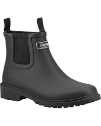 Cotswold - Barton Tpr+neopreen Dames Zwarte Wellingtonlaarzen - Lyst