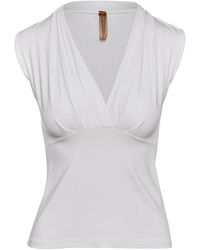 Conquista - Faux Wrap Sleeveless Top - Lyst