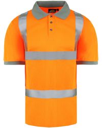 Dickies - High Visibility Safety Polo Shirt - Lyst