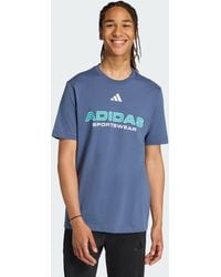 adidas - House Of Tiro Linear Graphic T-Shirt - Lyst