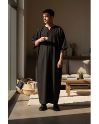 Thobez - Ramadan Moroccan Gandoura Thobe Robe Djellaba Eid Jubba Lfs-Tt-006 - Lyst