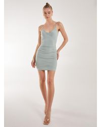 Pink Vanilla - Twisted Front Strappy Mini Dress - Lyst