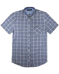 Ben Sherman - Checkered Shirt Cotton - Lyst