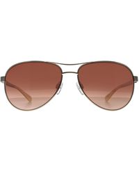 Ted Baker - Aviator Gradient Tb1271 Oliver Metal - Lyst