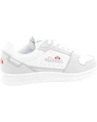 Ellesse - Nole Cupsole Leren Sportschoenen /Grijs) - Lyst