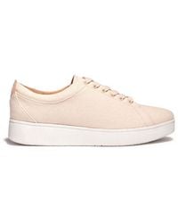 Fitflop - Womenss Fit Flop Rally Canvas Trainers - Lyst