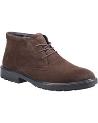 Hush Puppies - Marsden Suede Ankle Boots - Lyst