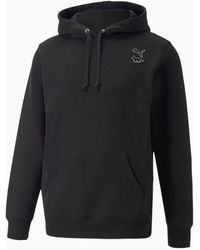 PUMA - X Maison Kitsune Long Sleeve Pullover Hoodie 532325 01 Cotton - Lyst