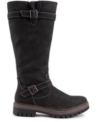 S.oliver - Inside Zip Boots - Lyst