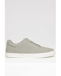 Threadbare - Stitch Detail Court Trainers - Lyst