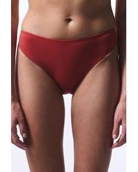 Penti - Mid-Waist Solid Bikini Bottoms - Lyst