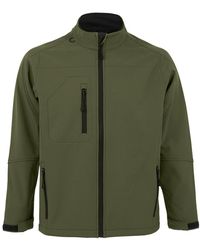 Sol's - Relax Soft Shell Jacket (Breathable, Windproof And Water Resistant) (Dark) - Lyst