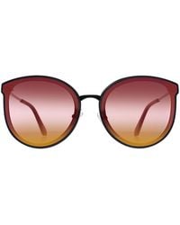 Spy - Cat Eye Matte Transparent Gloss Rose Mirror Colada - Lyst