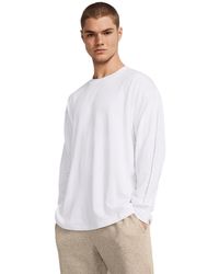 Under Armour - Heavyweight Tonal Wordmark Long Sleeve T-Shirt - Lyst