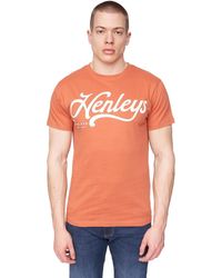 Henleys - Scripthen T-Shirt - Lyst