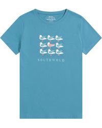 Mountain Warehouse - Regional Southwold Graphic Tee Crew Neck Breathable Everyday T-Shirt Cotton - Lyst