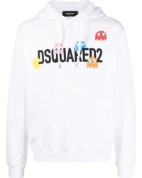 DSquared² - Pac Cool Fit Hoodie Cotton - Lyst