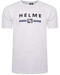 Helm - Short Sleeve T-Shirt 100% Cotton Crew Neck - Lyst