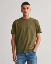 GANT - REG Shield SS T-Shirt - Lyst