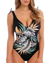 Fantasie - Bamboo Grove Plunge Swimsuit - Lyst