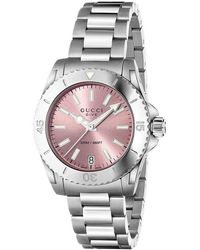 Gucci - Ya136401 Dive Dial Ladies Watch - Lyst