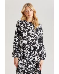 Urban Bliss - Stencil Floral Smock - Lyst