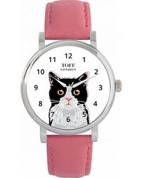 Toff London - Tlws-32234 Ladies And Cat Head Watch - Lyst