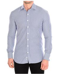 Café Coton - Slim Long Sleeve Shirt With Lapel Collar Thym5-Slim - Lyst