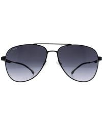 BOSS - Aviator Matte Dark Gradient 1641/S Metal - Lyst