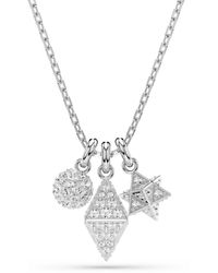 Swarovski - 'Dextera' Base Metal Necklace - Lyst